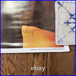 Vintage Alien 3 Poster 1992 David Voigt 18x24 Ripley David Fincher RARE