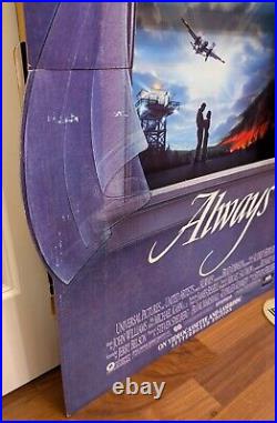 Vintage Always Movie Poster Window Display Promo Steven Spielberg