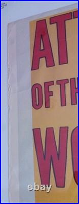 Vintage Attack Of The 50 Ft. Woman 20x28 Movie Poster Retro Art Decor