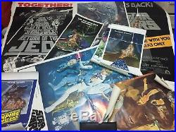 Vintage Australian Star Wars One Sheet Movie Poster