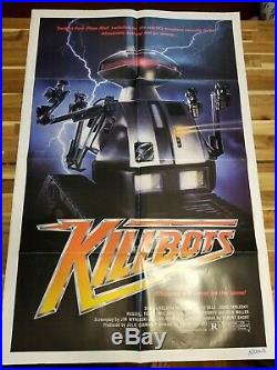 Vintage Authentic 27x41 Killbots (Chopping Mall) US One Sheet Movie Poster