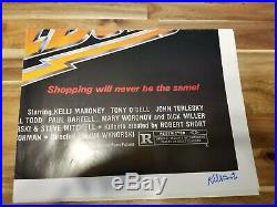 Vintage Authentic 27x41 Killbots (Chopping Mall) US One Sheet Movie Poster