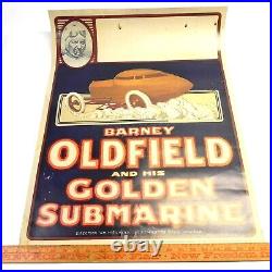 Vintage Barney Old Field & His Golden Submarine Movie Poster Capentry-artworks