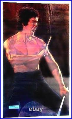 Vintage Bruce Lee Poster 1974 Original