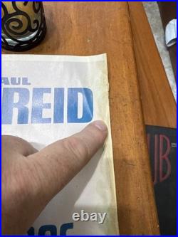 Vintage Casablanca Movie Poster 23 x 18 3/8 Inches