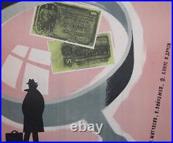 Vintage Czechoslovakia Movie Print Poster