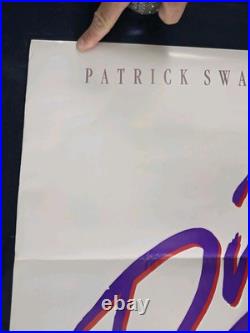 Vintage Dirty Dancing 1987 ORIGINAL 27X41 MOVIE POSTER PATRICK SWAYZE EUC