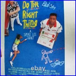 Vintage Do The Right Thing Spike Lee Movie Poster Original 1989
