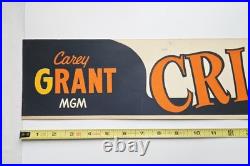 Vintage Door Top Movie Banner #7 1950 Crisis Cary Grant Mgm Film Poster Promo