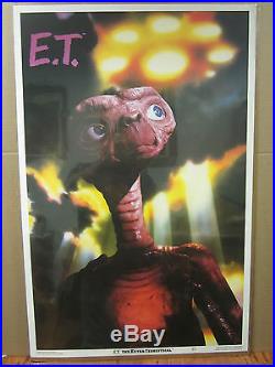 Vintage E. T. The Extra-Terrestrial scene #1 1982 movie poster 1597