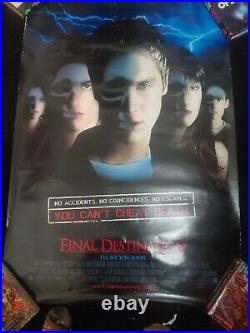 Vintage FINAL DESTINATION #1 Horror MOVIE POSTER 39x27