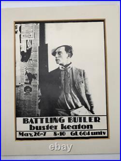 Vintage Film Club Movie Poster Lot University College Groucho Marx Buster Keaton