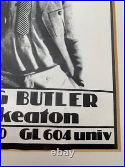 Vintage Film Club Movie Poster Lot University College Groucho Marx Buster Keaton