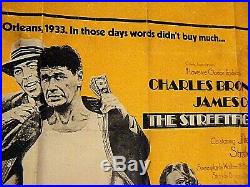 Vintage Film Poster The Street Fighter Charles Bronson James Coburn
