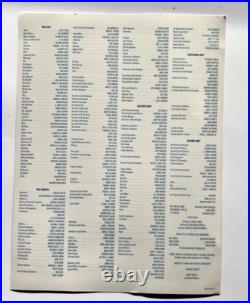 Vintage Fletch Lives Double Sided Poster. Cast, etc. On Back. Signed. 12 X 9