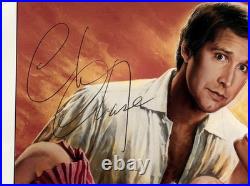 Vintage Fletch Lives Double Sided Poster. Cast, etc. On Back. Signed. 12 X 9