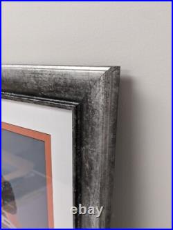 Vintage Framed and Matted Mad Max Movie Film Mini Sheet Promo Poster 1980s