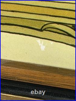 Vintage Franklyn Picture Co. Bar Guide Poster RARE 21x29 Inch Original