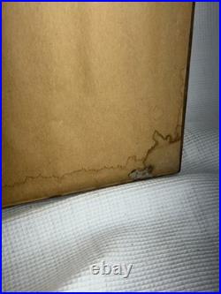 Vintage Franklyn Picture Co. Bar Guide Poster RARE 21x29 Inch Original