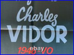 Vintage Gilda Classic Movie Poster Rita Hayworth French 1 Panel Grande R-1972