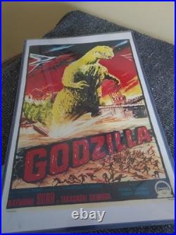 Vintage Godzilla/ Monster Movie Poster Prints Lot All Posters 11×17. 7 Posters
