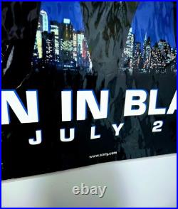 Vintage Grail 1997 Life Size Men In Black Movie Promo Poster