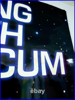 Vintage Grail 1997 Life Size Men In Black Movie Promo Poster