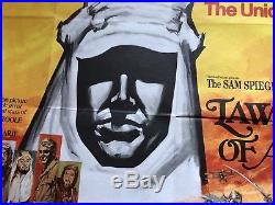 Vintage Guinness LAWRENCE OF ARABIA OToole MOVIE UK QUAD Cinema POSTER Drama