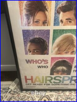 Vintage Hairspray signed movie Poster John Travolta. 2007 Limited Run