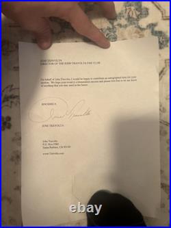 Vintage Hairspray signed movie Poster John Travolta. 2007 Limited Run