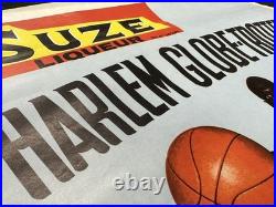Vintage Harlem Globetrotters Poster France French Liqueur Suze Basketball 1960's