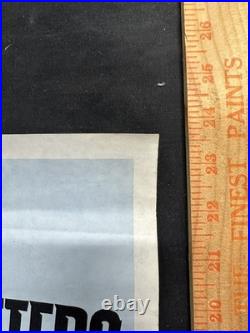 Vintage Harlem Globetrotters Poster France French Liqueur Suze Basketball 1960's