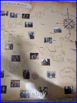 Vintage Highlander Poster Lot (3) 1986 Movie, Duncan MacLeod Map & Adrian Paul