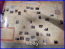 Vintage Highlander Poster Lot (3) 1986 Movie, Duncan MacLeod Map & Adrian Paul