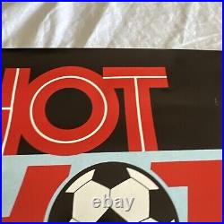 Vintage Hotshot Movie Poster 1987 Soccer Football Pele Hot Shot Jim Youngs RARE