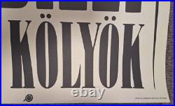 Vintage Hungarian Movie Poster, Pat Garrett & Billy the Kid Nice Artwork