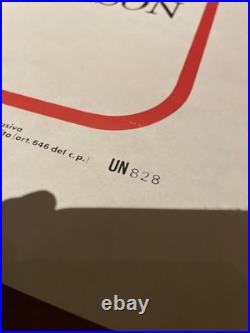 Vintage JESUS CHRIST SUPERSTAR Movie Poster Italy Italian RARE VERSION X1