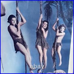Vintage Johnny Weissmuller Tarzan Autographed Lithograph Poster 517/1500