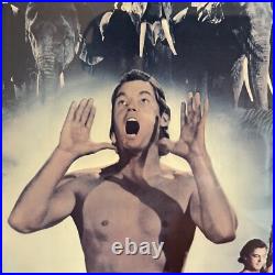 Vintage Johnny Weissmuller Tarzan Autographed Lithograph Poster 517/1500