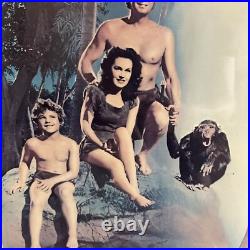 Vintage Johnny Weissmuller Tarzan Autographed Lithograph Poster 517/1500
