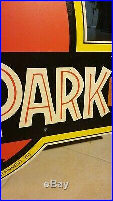 Vintage Jurassic Park Wooden Poster 1992