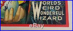 Vintage Magic Poster The Great Carter Wizard Vintage 1926