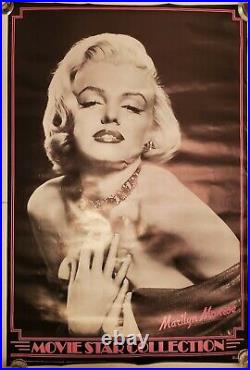 Vintage Marilyn Monroe Poster 1981 Movie Star Collection Verkerke 36.25x24.25