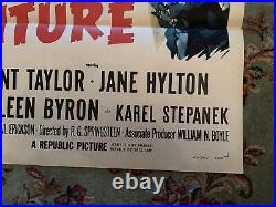 Vintage Movie Film Advertising Poster Secret Venture