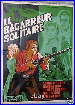 Vintage Movie Poster 1958 Film Le Bagarreur Solitaire -the Wild And The Innocent