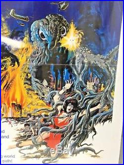 Vintage Movie Poster 1972 Godzilla vs. The Smog Monster 17 x 11 Horror Card