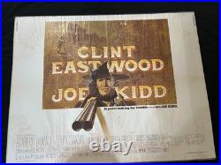 Vintage Movie Poster 1/2 SH Joe Kidd 1972 Clint Eastwood