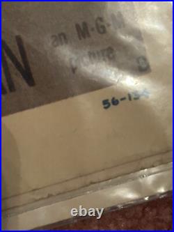 Vintage Movie Poster 1/2 Sheet Lust for Life 1956 Kirk Douglas