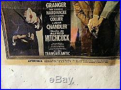 Vintage Movie Poster Cocktail Per Un Cadavere Rope James Stewart Italian 1948
