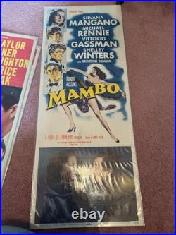 Vintage Movie Poster Insert Mambo 1955 Shelley Winters